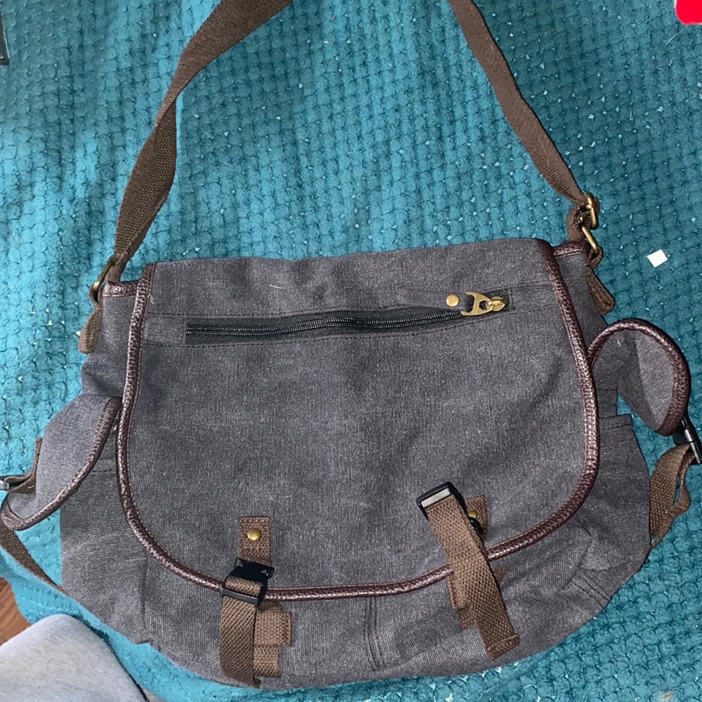 Brown side bag!